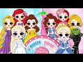 New fashions for disney princess  diys paper dolls  crafts