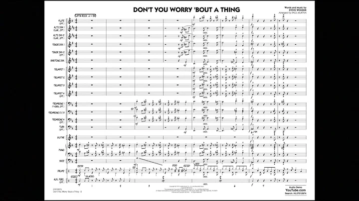 Don't You Worry 'Bout a Thing by Stevie Wonder/arr...