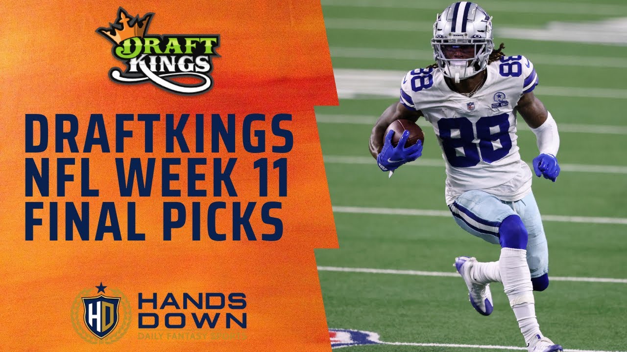 NFL DraftKings Week 11 Final Picks Lineup Free DFS Lineup Advice nfl-draftkings-week-11-final-picks-lineup-free-dfs-lineup-advice