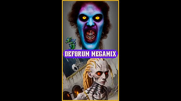 👹 DEFORUM STABLE DIFFUSION MEGAMIX | AI-Generated Animated Sequences: Beautiful Monsters and Zombies