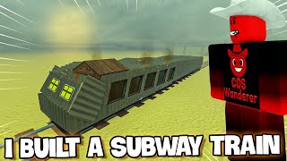 Turning My Train Into A Subway In Dead Rails