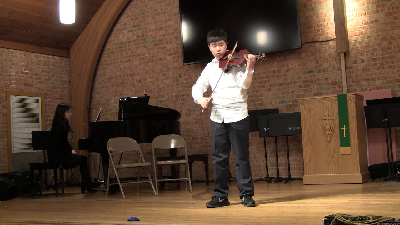  Claire's Violin Recital 2018 Feb 24