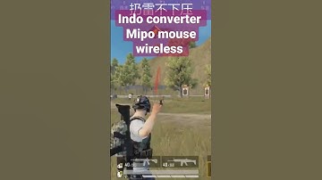 indo converter mipro mouse keyboard wireless android hp, pubg freefire