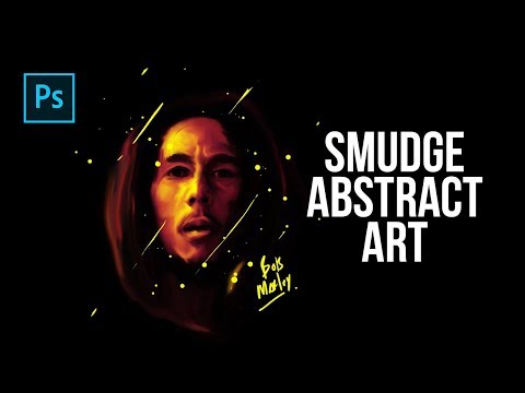 How to Create Smudge Abstract Art in Photoshop - #Photoshop Tutorials