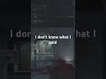 I gasped TOO dramatically #residentevil #gaming #horror
