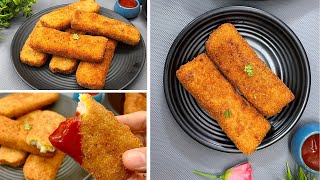 Crispy Aloo Bread Fingers Recipes | Potato Bread Fingers | Cheesy Bread Fingers | SAMREEN SABAH