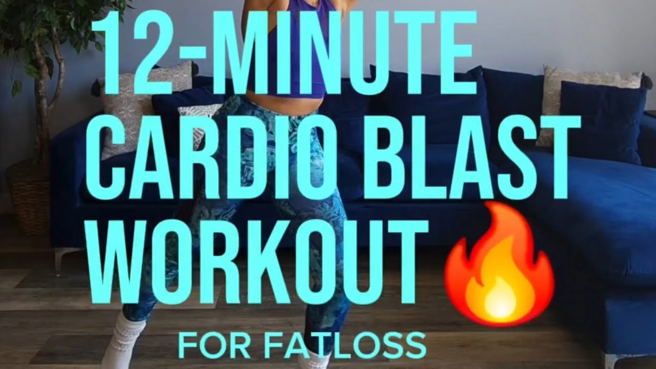 12-MINUTE CARDIO BLAST WORKOUT #fitness #cardio #exercise # ...