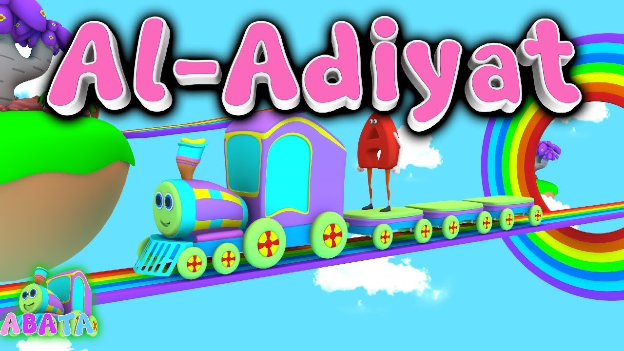 Animation 3D Juz Amma Al Adiyat | Recite Quran with Battar | ABATA Channel