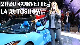 2020 C8 Corvette Hardtop Convertible Presentation at 2019 LA Auto Show