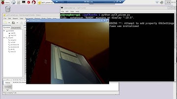 Python capture picamera image, display on OpenCV and matplotlib