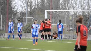 Gol del Mulier. Mulier 7-1 Izarra (23-11-2014) Liga Regional Navarra Femenina