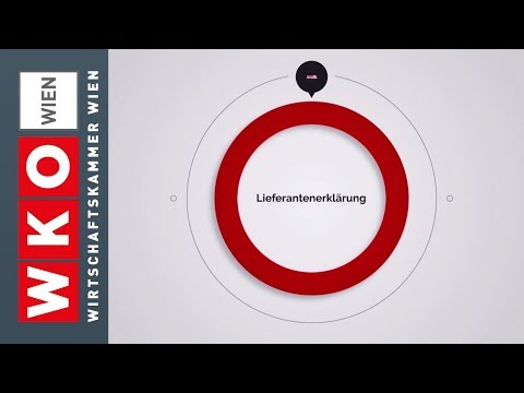 Webinar – Die „Lieferantenerklärung“