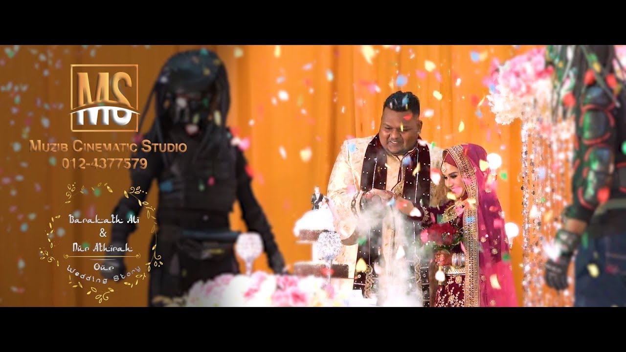 Malaysian Indian Muslim Wedding Highlight - 2019 | Barakath Ali & Nur Athirah
