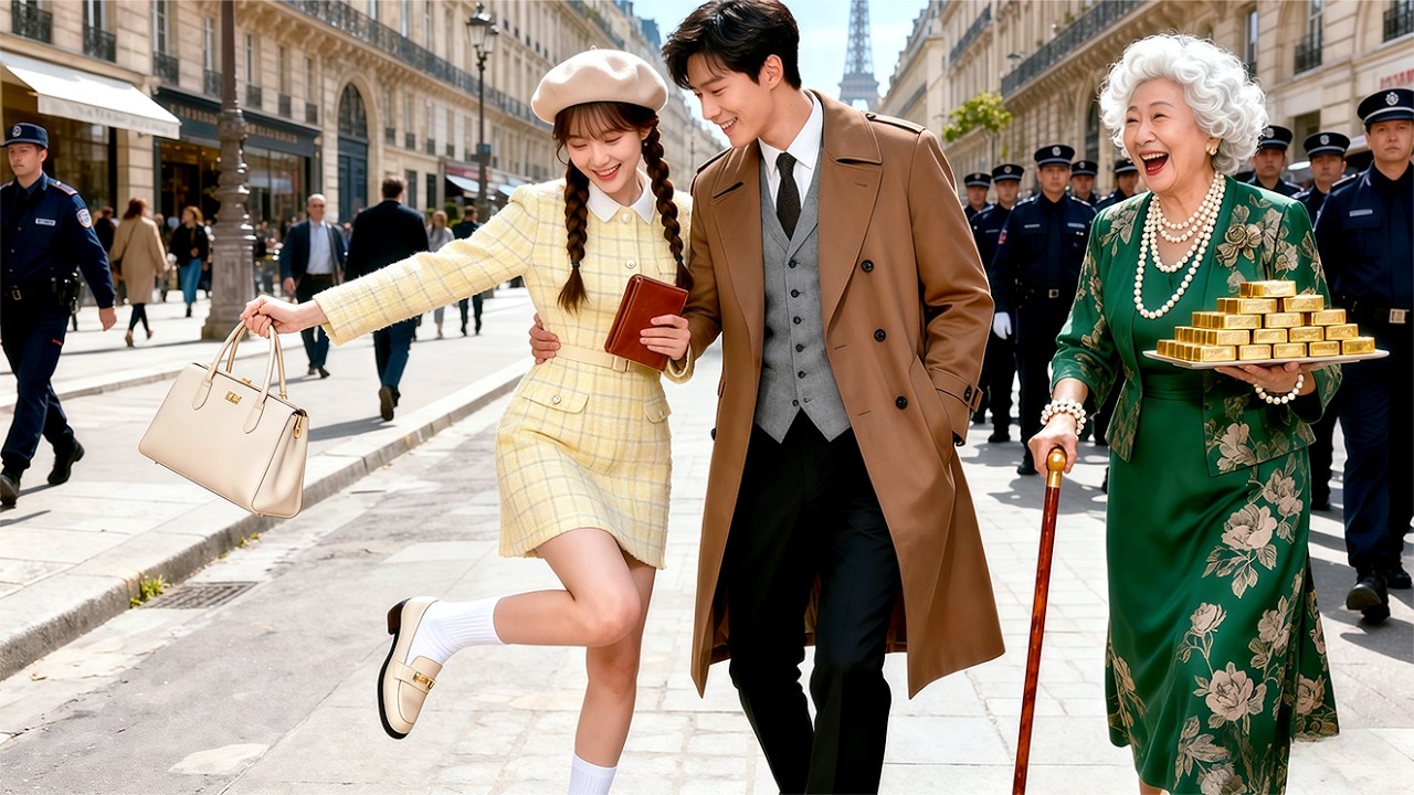 Mädchen half einer armen alten Frau und dabei,dass diese in Wirklichkeit die Großmutter des CEO war!