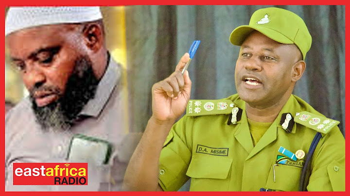 UKWELI MZITO KUHUSU SHEKH ALIYEJITEKA ILI KUKIMBIA MADENI | KAMANDA MISIME AFUNGUKA MAZITO