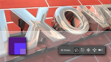 Ray Tracing a 3D Corporate Logo Mock Up Template in Photoshop CC