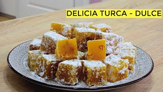 Delicia turca (dulce) - Lokum Receta TRADICIONAL - Con nueces