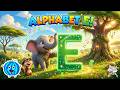 🐘✨ Alphabet E Adventure! | Enormous Elephant | ABC Phonics | EduFam Kids TV ✨