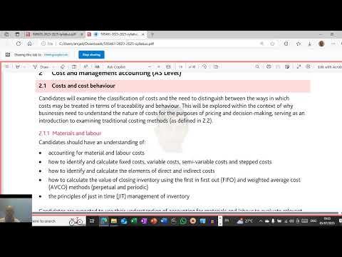 Thumbnail for Accounting - syllabus - comprehensive discussion - Part 2