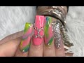 CHANEL INSPIRED ACRYLIC NAILS TUTORIAL