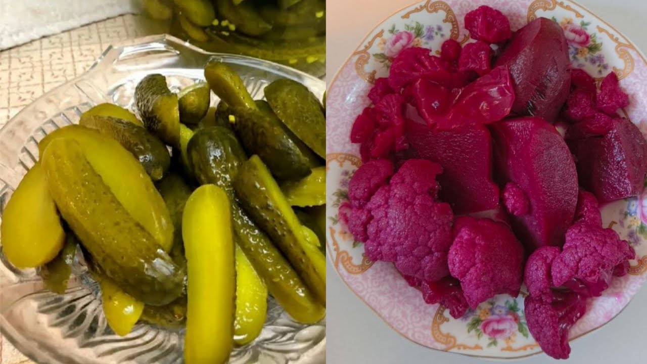 طريقه عمل طرشي الحمر العراقي // مخلل الخيار بسهل وبسط طريقه مثل ما طلبتوهه مني 😋😋