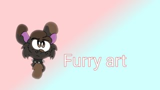 Me drawing furry art (Speedpaint)