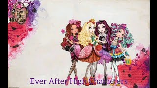 Ever After High All Characters