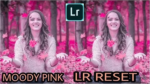 PINK TONE PRESETS- LIGHTROOM MOBILE EDITING | PINK COLOUR TUTORIAL IN LIGHTROOM
