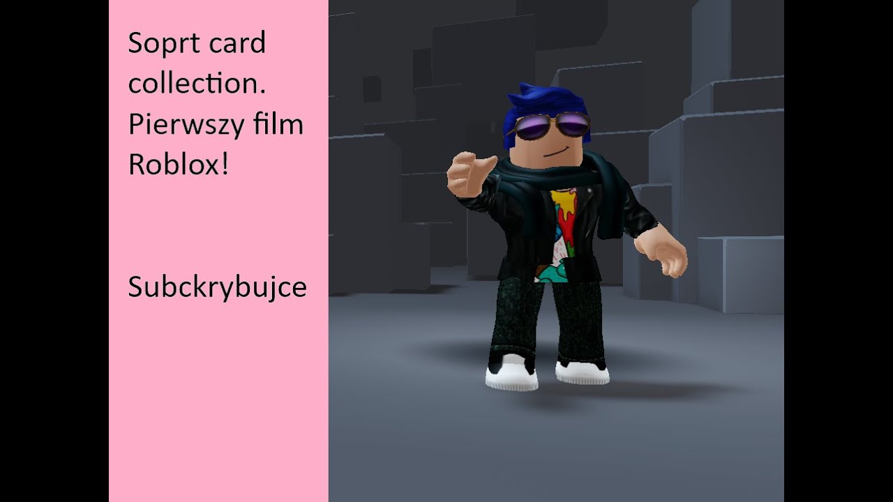 Sport card collection! Pierwszy film Roblox