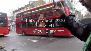 N8Noface Feb & March 2026 Uk & Eu Tour Diary- Pt 2 Southampton & London, Grauzone Festival Vlog