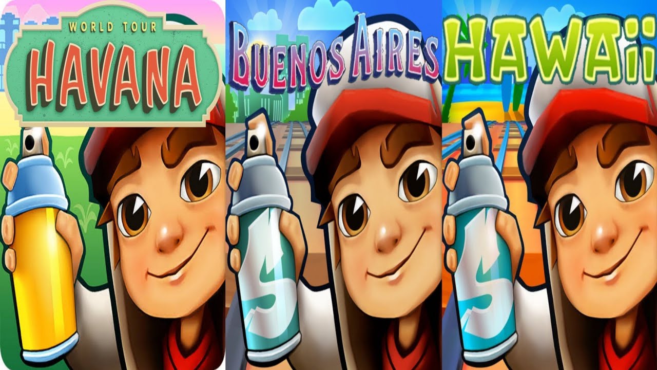 Subway Surfers : Havana VS Buenos Aires Gameplay 