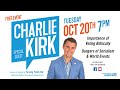 Special Guest Charlie Kirk | Tuesday Night Bible Study