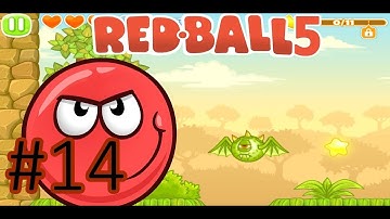 Red Ball 5 - Gameplay Walkthrough Part 14 - Levels 196 - 210 (Android, iOS)