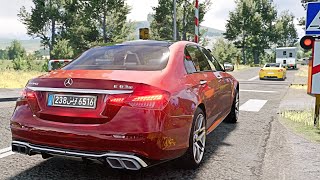Mercedes-AMG E63S in Polish Roads 🇵🇱 | BeamNG.drive