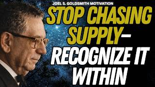 JOEL S. GOLDSMITH MOTIVATION: Stop Chasing SUPPLY—Why PEACE Comes Before Provision