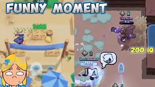 FUNNY MOMENT'S 200 IQ | BRAWL STARS