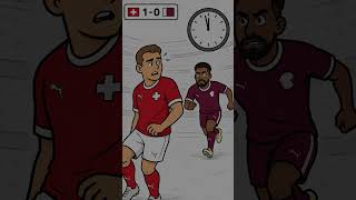 Qatar le roba el partido a Suiza en el final