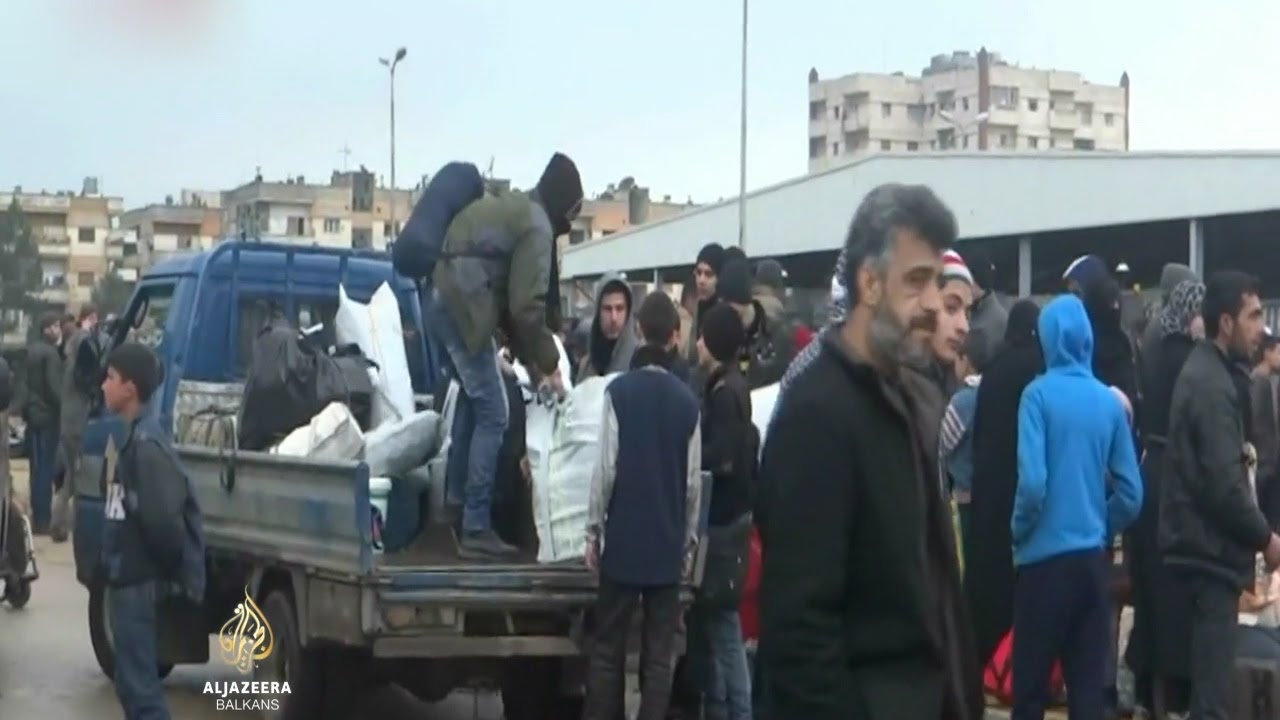 إجلاء المعارضة والمدنيين من الوعر