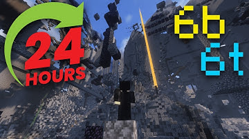 I Survived 24 Hours on 6b6t... (2b2t Clone)