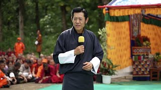 His Majesty's Address to the Volunteers at GMC - Gelephu Mindfulness City