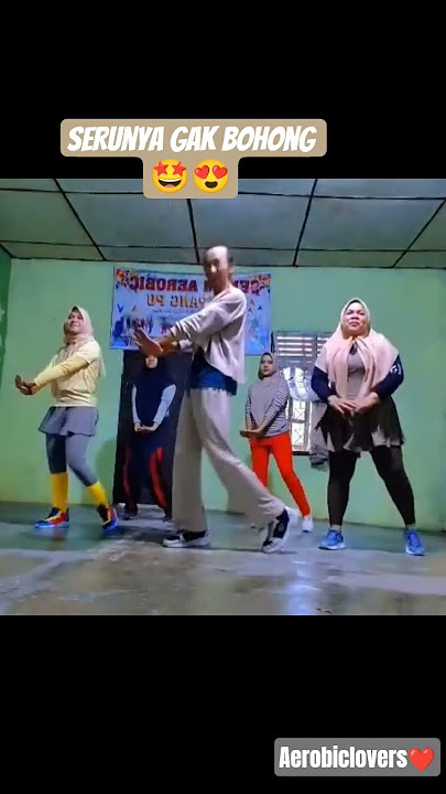Aerobik Pemula Keren ~ Serunya Gak Bohong 🤩 by @DhanSikumbang #aerobictermantul #aerobic