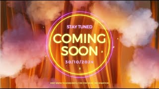 Free Golden Countdown Brand Product Coming Soon Intro Video Template (Customizable) - FlexClip