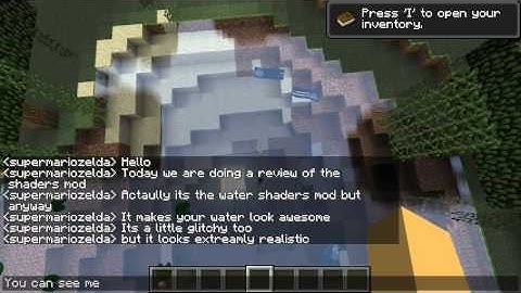 Minecraft Mod review: Water shader mod