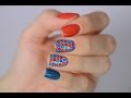 Reverse Stamping - Honeycomb with Picture Polish: nail art tutorial