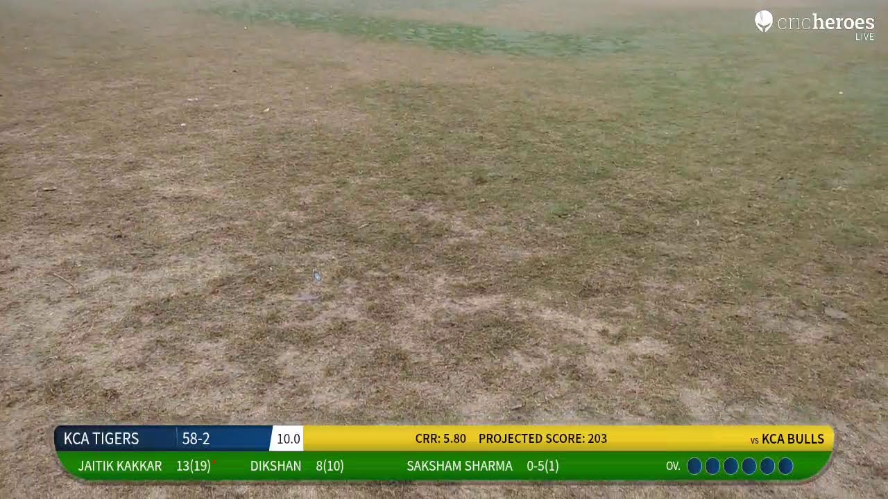 live cricket match | KCA WINTER CUP UNDER-12  live - Grip Cricket academy New Delhi