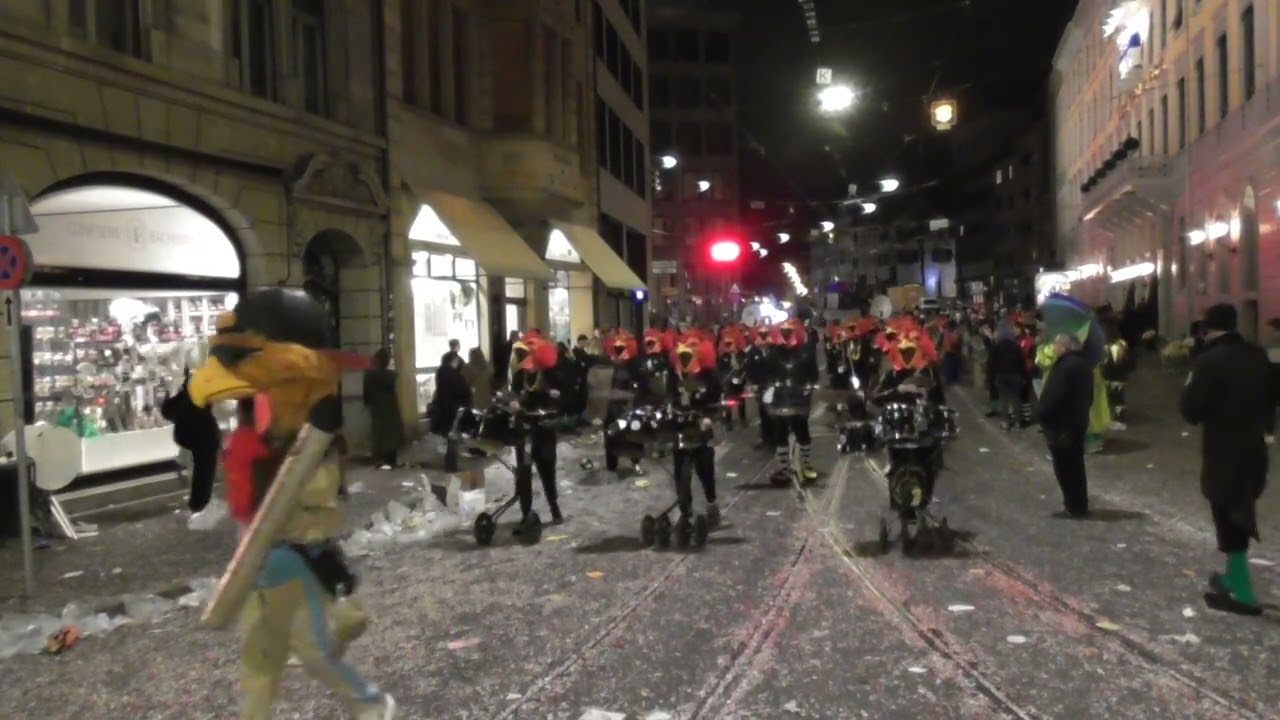 Basler Garde Clique (Basler Fasnacht/ 23.2.2026)