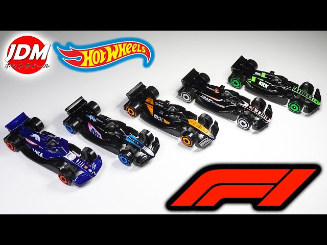 Hot Wheels Formula 1 - 5 Pack Diecast cars Mclaren Alpine Red Bull