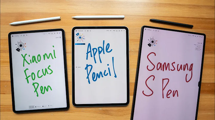 XIAOMI Focus Pen vs SAMSUNG S Pen vs APPLE Pencil Pro (reupload)