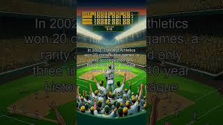 Oakland Athletics' Historic 20-Game Winning Streak in 2002 Oakland Athletics' Historic 20-Game Winning Streak in 2002