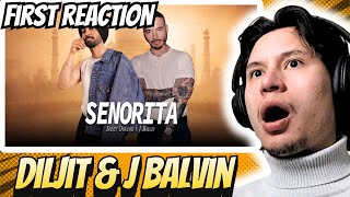 What Is THIS COLLAB?! | Diljit Dosanjh - Senorita (ft. J Balvin, Raj Ranjodh, MixSingh) | REACTION